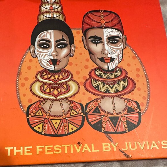 The Festival bu Juvius Bright Eyeshadow Palette NWOT - Picture 1 of 4
